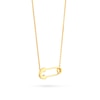 Thumbnail Image 2 of Safety Pin Necklace in 14K Gold