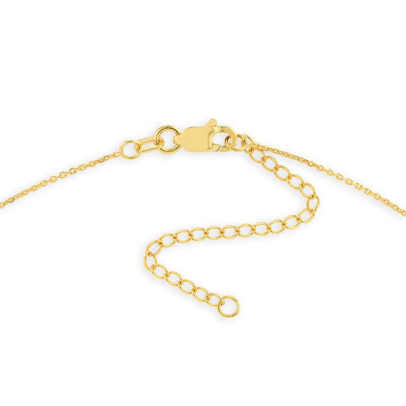Main Image 3 of Safety Pin Necklace in 14K Gold