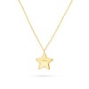 Thumbnail Image 1 of Puffed Star Pendant in 14K Gold