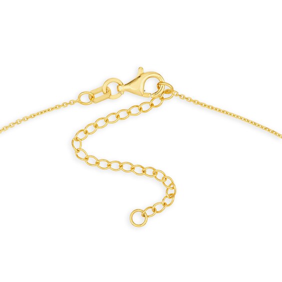 Puffed Star Pendant in 14K Gold