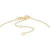 Thumbnail Image 2 of Star Station Anklet in Solid 14K Gold - 10”