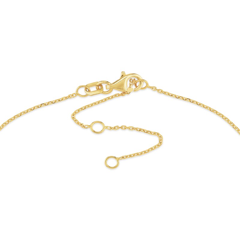 Main Image 2 of Star Station Anklet in Solid 14K Gold - 10”