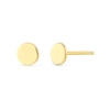 Thumbnail Image 1 of 5.0mm Polished Disc Stud Earrings in 14K Gold