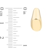 Thumbnail Image 2 of Angled Puffed J-Hoop Earrings in 14K Gold