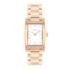 Thumbnail Image 0 of Ladies' Coach Reese Crystal Accent Rose-Tone IP Watch with Rectangular White Dial (Model: 14504317)