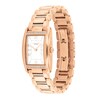 Thumbnail Image 2 of Ladies' Coach Reese Crystal Accent Rose-Tone IP Watch with Rectangular White Dial (Model: 14504317)