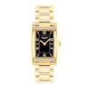 Thumbnail Image 1 of Ladies' Coach Reese Crystal Accent Gold-Tone IP Watch with Rectangular Black Dial (Model: 14504319)