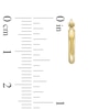 Thumbnail Image 3 of 13.0mm Polished Hoop Earrings in Hollow 14K Gold