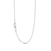 Thumbnail Image 3 of 1/8 CT. T.W. Diamond Infinity Heart Pendant in Sterling Silver
