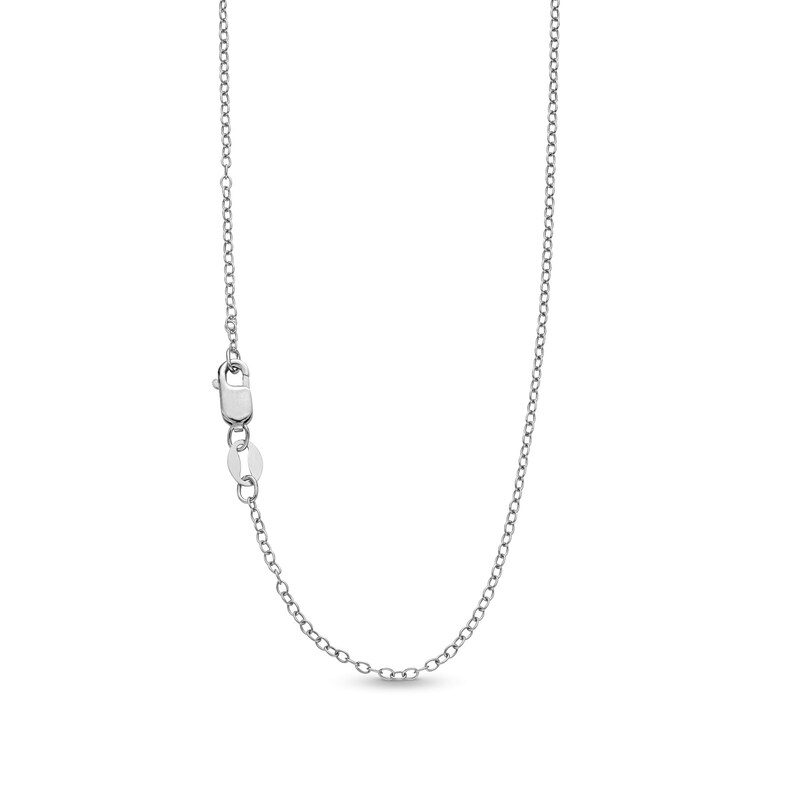 Main Image 3 of 1/8 CT. T.W. Diamond Infinity Heart Pendant in Sterling Silver