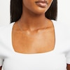 Thumbnail Image 2 of 1.1mm Twist Box Chain Necklace in Solid 14K White Gold - 20"