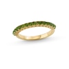 Thumbnail Image 1 of Jade Band in Sterling Silver with 18K Gold Plate