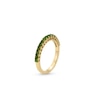 Thumbnail Image 3 of Jade Band in Sterling Silver with 18K Gold Plate