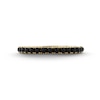Thumbnail Image 4 of Black Onyx Band in Sterling Silver with 18K Gold Plate