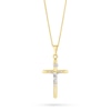 Thumbnail Image 1 of Crucifix Pendant in 14K Two-Tone Gold