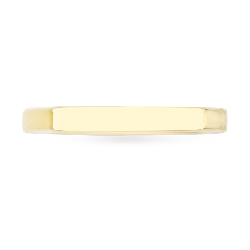 Main Image 3 of Flat-Top Ring in 14K Gold