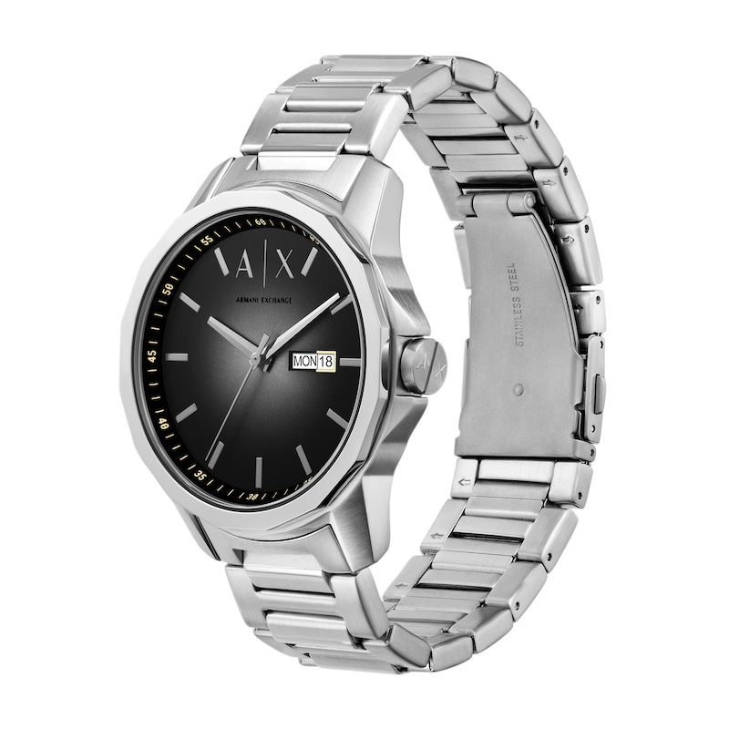Main Image 4 of Men’s Armani Exchange Banks Watch with Black and Grey Gradient Dial (Model: AX1764)