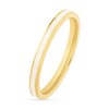 Thumbnail Image 2 of White Enamel Inlay Ring in 14K Gold