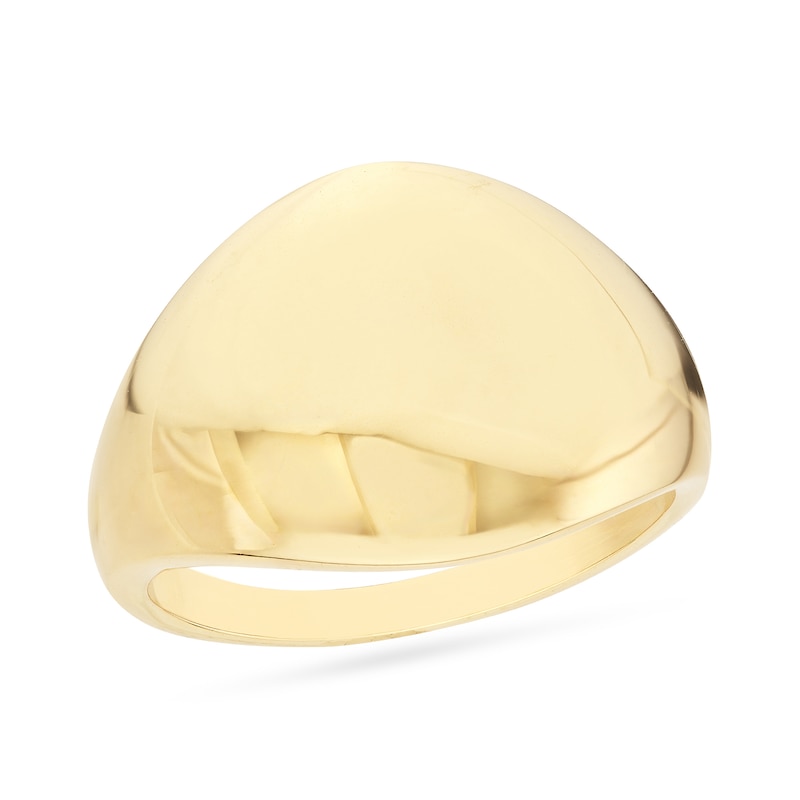 Main Image 1 of Tapered Dome Ring in 14K Gold