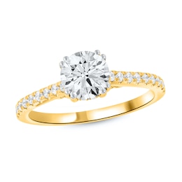 1-1/3 CT. T.W. Certified Lab-Grown Diamond Engagement Ring in 14K Gold (F/SI2)