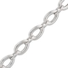 Thumbnail Image 1 of 15.0mm Pear-Shaped Link Chain Bracelet in Hollow Sterling Silver - 8.25"