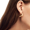 Thumbnail Image 2 of PDPAOLA™ at Zales 20.0mm Ibiza Hoop Earrings in Sterling Silver with 18K Gold Plate