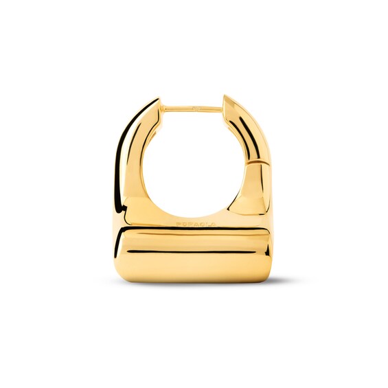 PDPAOLAâ¢ at Zales 20.0mm Ibiza Hoop Earrings in Sterling Silver with 18K Gold Plate