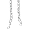 Thumbnail Image 3 of 7.7mm Pear-Shaped Twist Link Chain Necklace in Hollow Sterling Silver - 17"