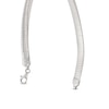 Thumbnail Image 4 of 6.0mm Reversible Omega Chain Necklace in Hollow Sterling Silver and 24K Gold Plate - 17"