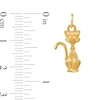 Thumbnail Image 2 of Tomcat Charm in Solid 14K Gold