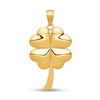 Thumbnail Image 1 of Four-Leaf Clover Necklace Charm in Solid 14K Gold