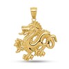 Thumbnail Image 1 of Dragon Necklace Charm in Solid 14K Gold