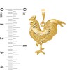 Thumbnail Image 2 of Rooster Necklace Charm in Solid 14K Gold