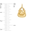 Thumbnail Image 2 of 3-D Purse Charm in Hollow 14K Gold