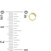 Thumbnail Image 2 of Diamond Accent Circle Tube Cartilage Single Stud Earring in 14K Gold