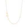 Thumbnail Image 2 of 1/3 CT. T.W. Cushion-Shaped Multi-Diamond Frame Pendant in 10K Gold - 19”