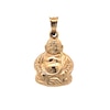 Thumbnail Image 1 of Buddha Necklace Charm in Hollow 14K Gold