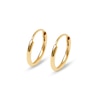 Thumbnail Image 3 of PDPAOLA™ at Zales 9.0mm Mini Hoop Earrings in Sterling Silver with 18K Gold Plate
