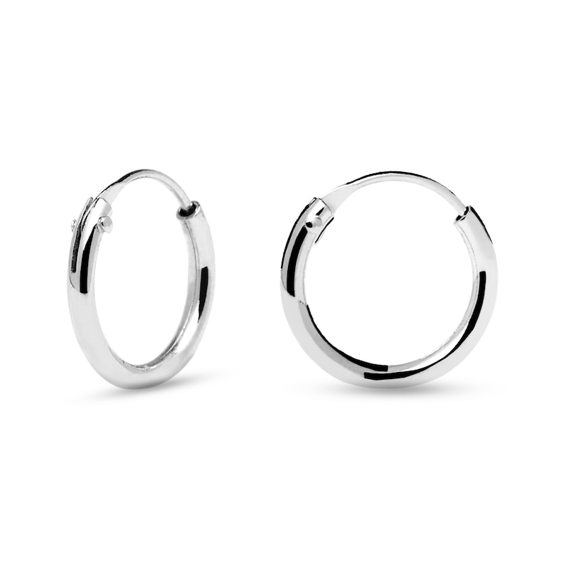 Main Image 1 of PDPAOLA™ at Zales 9.0mm Mini Hoop Earrings in Sterling Silver