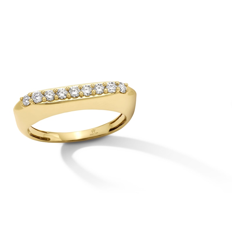 Main Image 1 of Zales x Dorian Webb 1/3 CT. T.W. Diamond Ring in 14K Gold