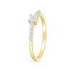 Thumbnail Image 2 of 1/10 CT. T.W. Diamond Nine Stone Stackable Ring in 10K Gold