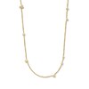 Thumbnail Image 1 of Zales x Dorian Webb 1/4 CT. T.W. Diamond Station Necklace in 14K Gold