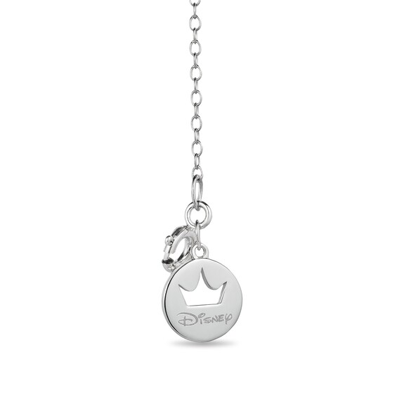 Collectorâs Edition Enchanted Disney The Princess and the Frog Treble Clef Pendant in Sterling Silver and 10K Gold