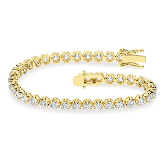 5 CT. T.w. Certified Lab-Grown Diamond Tennis Bracelet in 14K Gold (F/Si2) - 7.25â