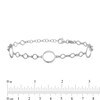 Thumbnail Image 4 of 4.7mm Circle Link Chain Bracelet in Hollow Sterling Silver