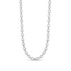 Thumbnail Image 1 of 4.75mm Rectangle Link Chain Necklace in Solid Sterling Silver