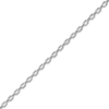 Thumbnail Image 3 of 4.75mm Rectangle Link Chain Bracelet in Solid Sterling Silver - 8”