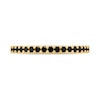 Thumbnail Image 3 of 1/4 CT. T.W. Black Diamond Wedding Band in 14K Gold