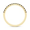 Thumbnail Image 4 of 1/6 CT. T.W. Black Diamond Wedding Band in 10K Gold