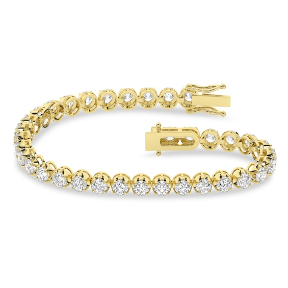 7 CT. T.w. Certified Lab-Grown Diamond Tennis Bracelet in 14K Gold (F/Si2) - 7.25â